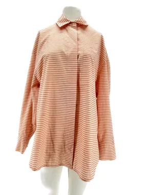 Chemise rayé rose