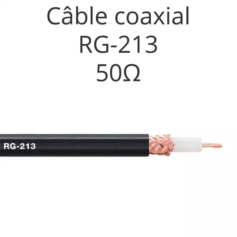 Câble coaxial RG-213 50Ω